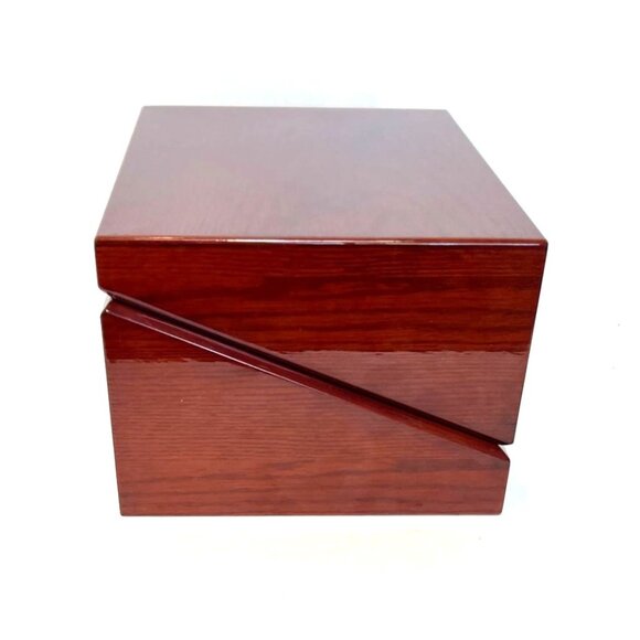 Orbita Sparta 2 Deluxe Watch Winder Rotorwind Teak Burl Case Finish - Picture 4 of 16